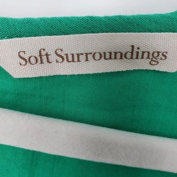 Soft Surroundings Destin Cold
Shoulder Dress L Swing Pockets
Tassel Kelly Green - Picture 5 of 14